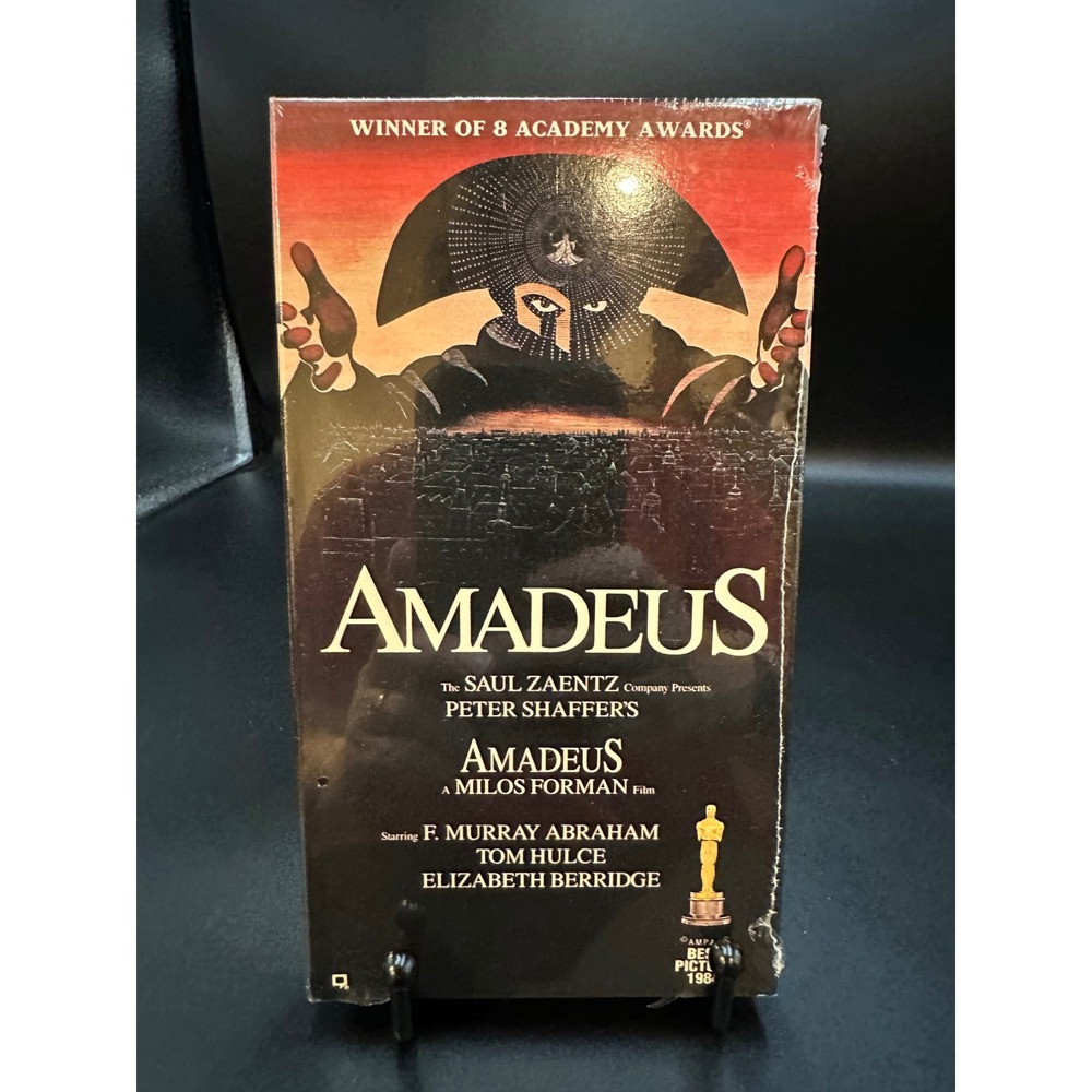 Amadeus VHS 1984 Academy Award Winner Best Picture Milos Forman F Murray Abraham
